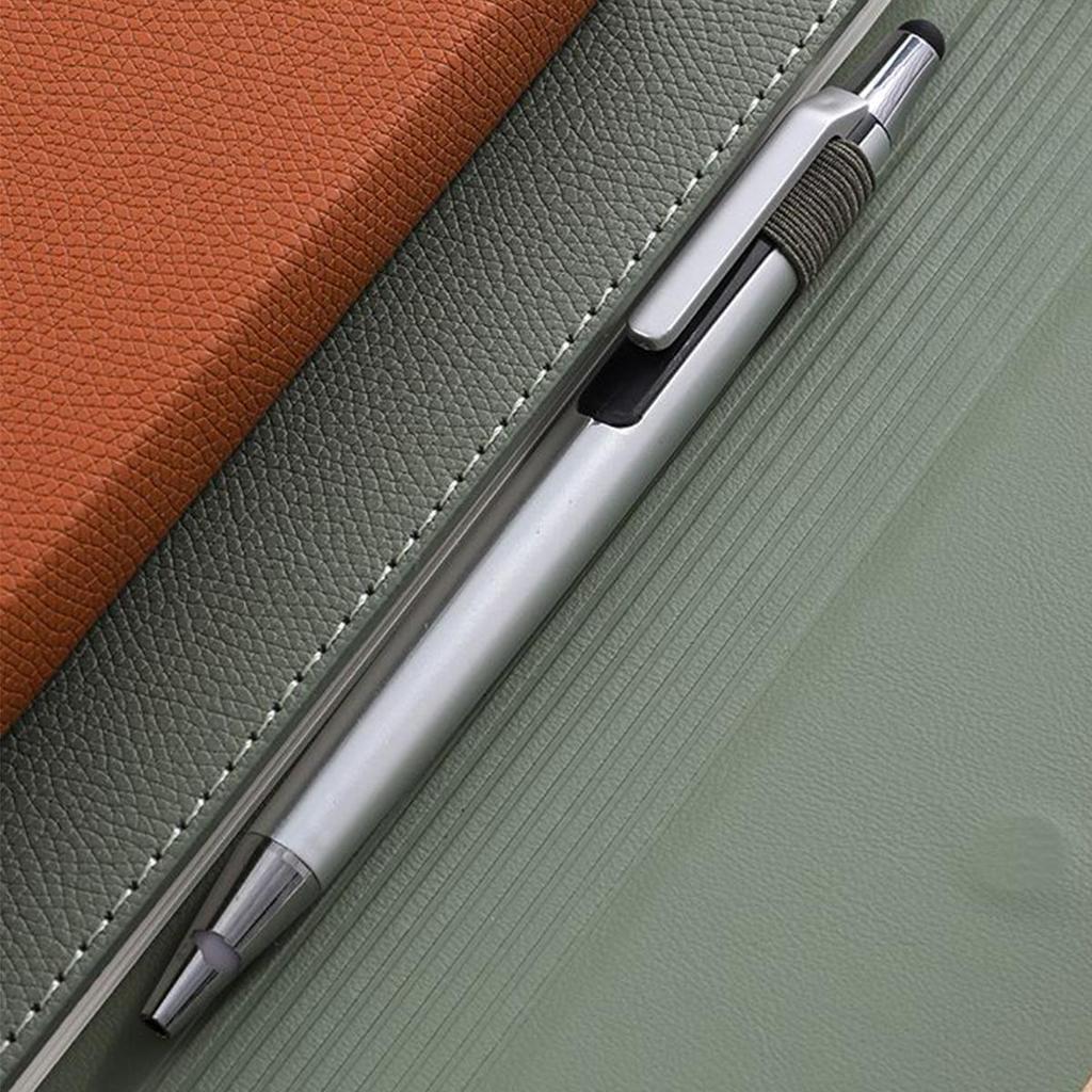 A5 dicker Ledernotizblock, Schüler-Fachnotizbuch, Arbeitstreffen-Protokollbuch, Schnallentagebuch, Reisetagebuch, 96 Blätter, 192 Seiten