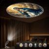 Hot Sale Mini Size Star Projector Portable Ceiling Projection Night Light USB Powered Galaxy Projector Room Decoration