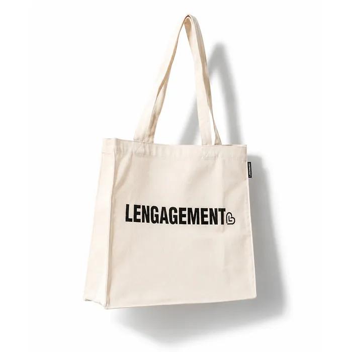 Story Logo Canvas Shopper Bag [Ivory]