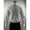 2026 Spring and Autumn New Men's Long-Sleeve Striped Shirt, Loose Short Base Shirt