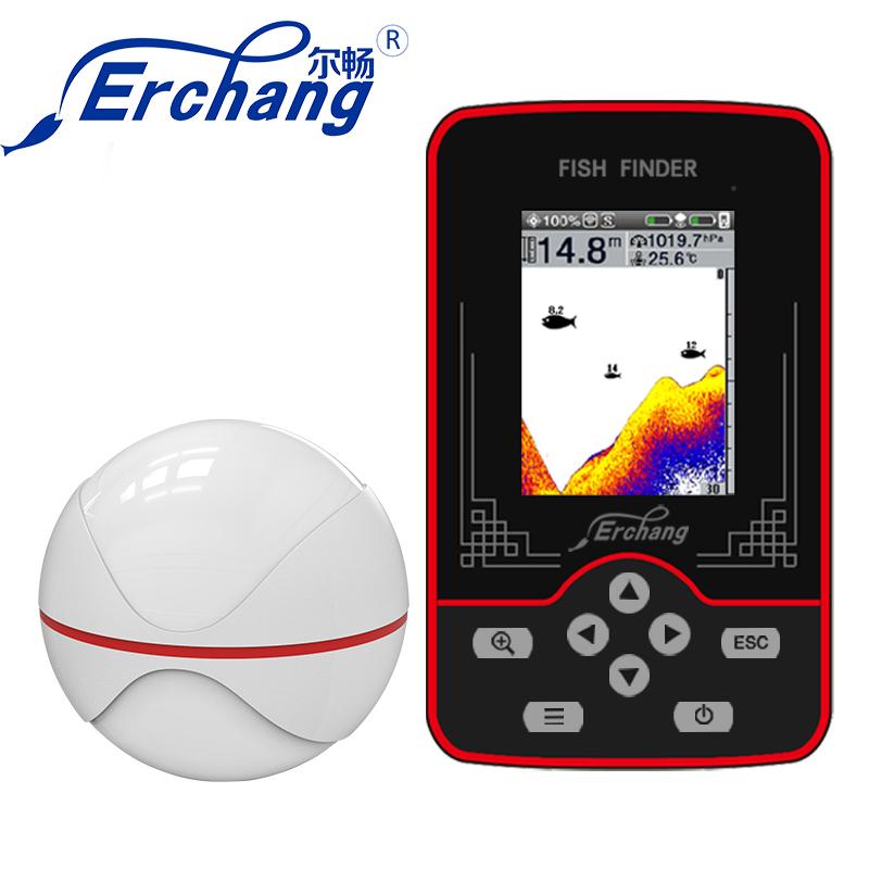 

Erchang Wireless For 60m/197ft Depth Rechargeable Echo Sounder Sonar Fishing Portable Fish Finder China Mainland оленёнок