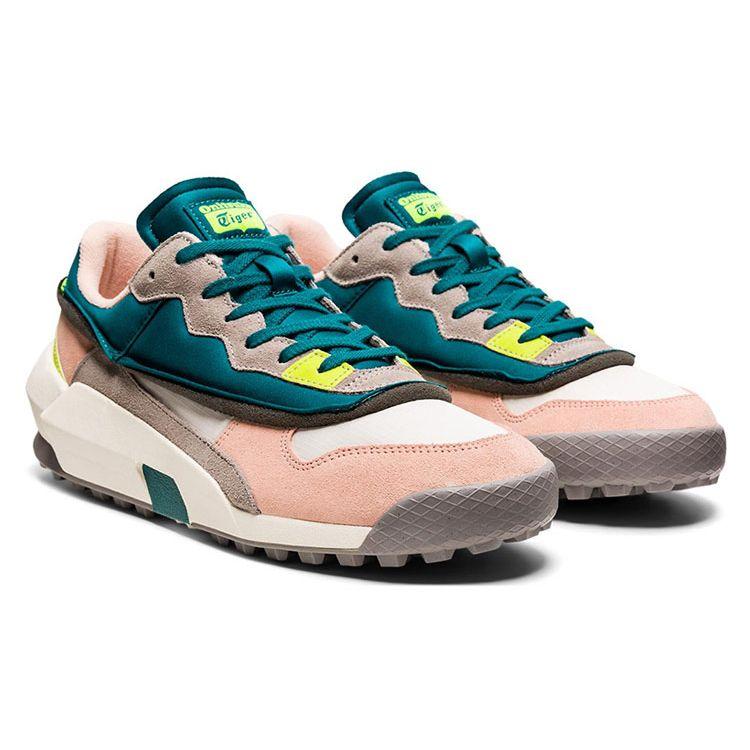 Onitsuka Tiger Admix Runner Deconstructed Trendy Versatile Sports Shoes Unisex Sneakers Pink Gray 1183B357-300