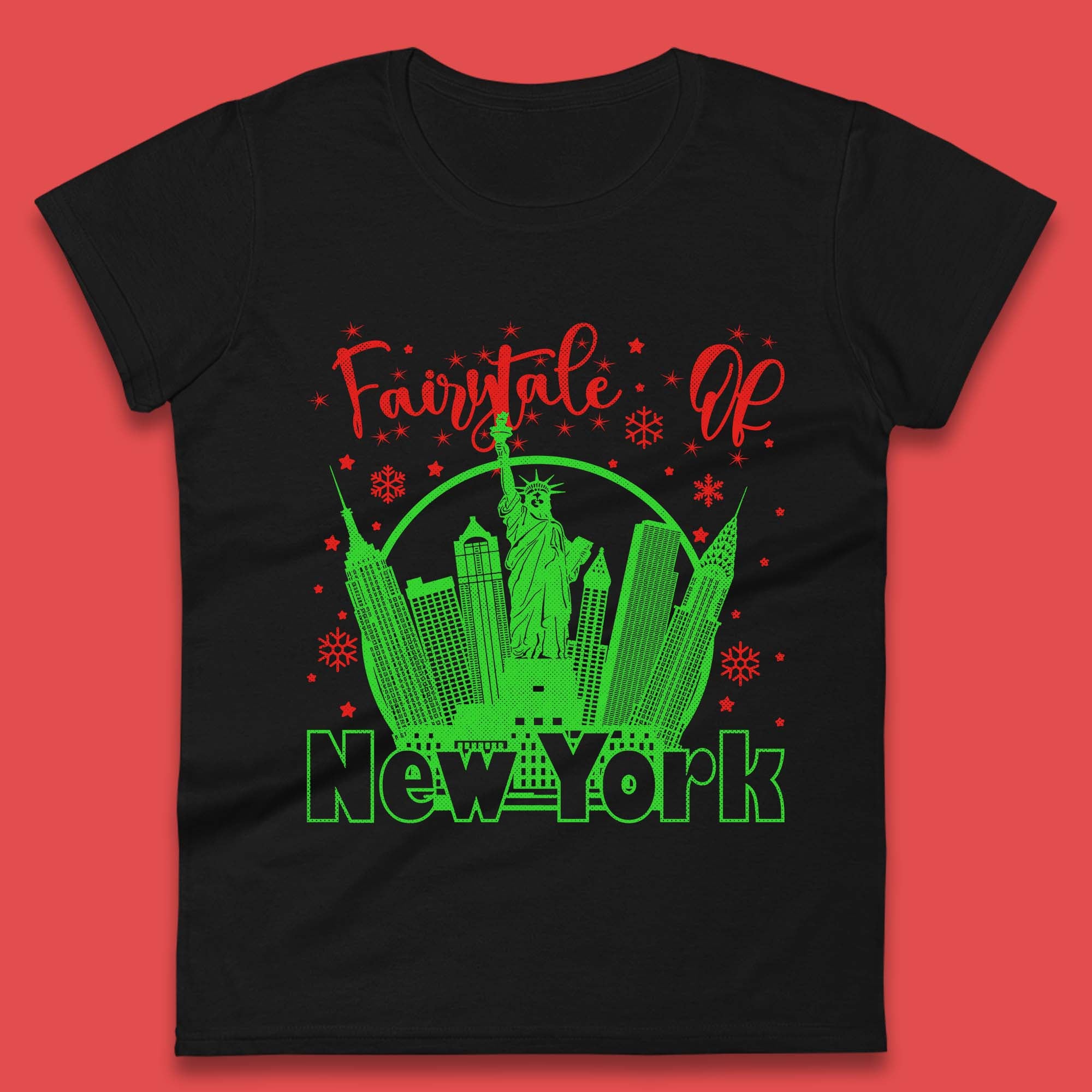 

Christmas Fairytale Of New York Womens T-Shirt Mens Tops Tees Unisex 3XL