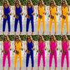 Elegant Women Spaghetti Strap Wide Leg Bodycon Jumpsuit With V-neck Romper Trousers