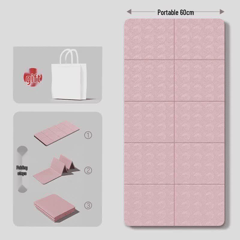 OEING Foldable Non-slip Fitness & Yoga Mat