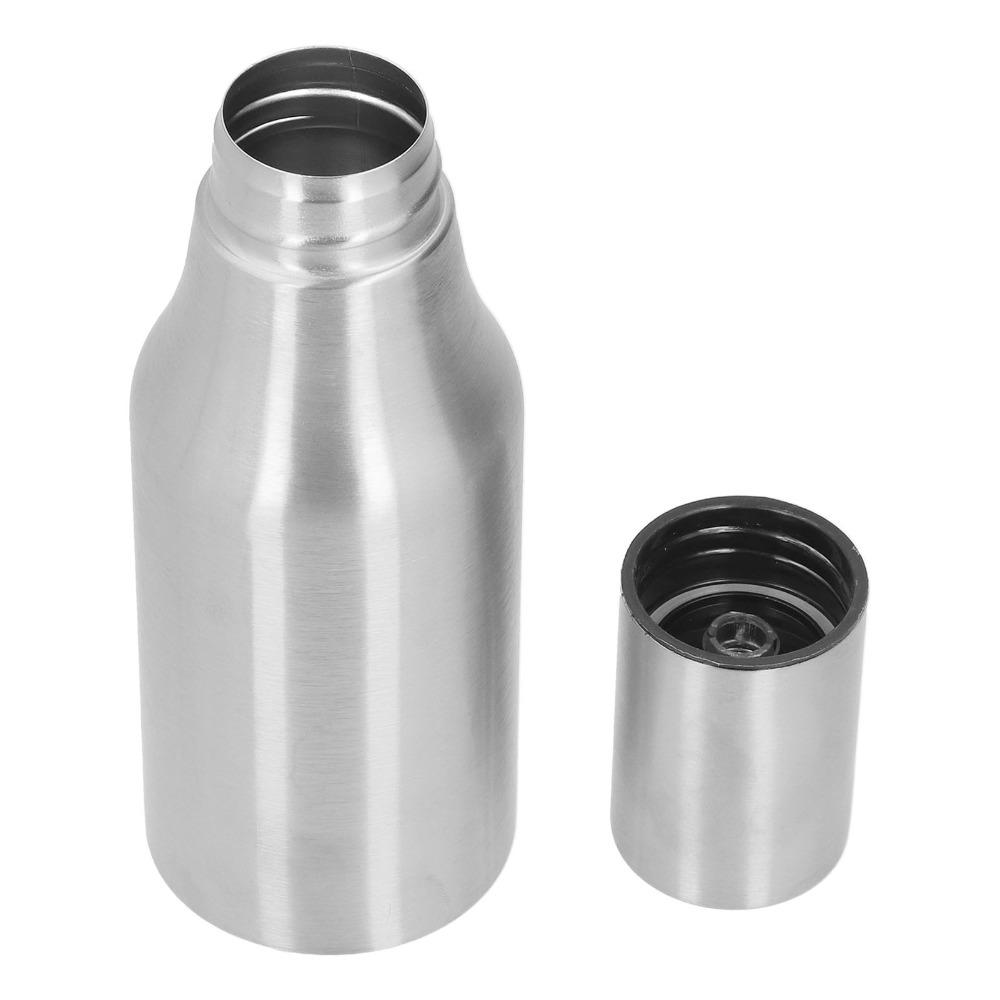 500ml Capaciteit Olijfolie Decanteerfles 304 Roestvrij Staal Olie Karaf Dispenser Keuken