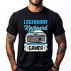 Legendary Keyboard Gamer Style Computer Gamer Designer T Shirt Unisex Camiseta Masculina Gothic Style Loose