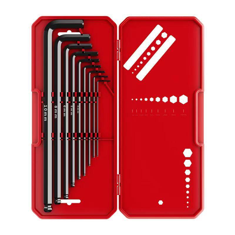 Universell extra lång insexnyckelsats - Multifunktionell och bärbar