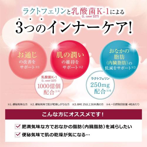 Nissin Foods Nice Slim Essence, Lactoferrin and Lactic Acid Bacteria PLUS, a Functional Food That Delivers Nutrients To the Intestines, Promotes Bowel