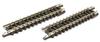 Rokuhan R092 Z Gauge Straight Rail 55mm No Roadbed 1/220 Scale Model Railway Track 2-Pack