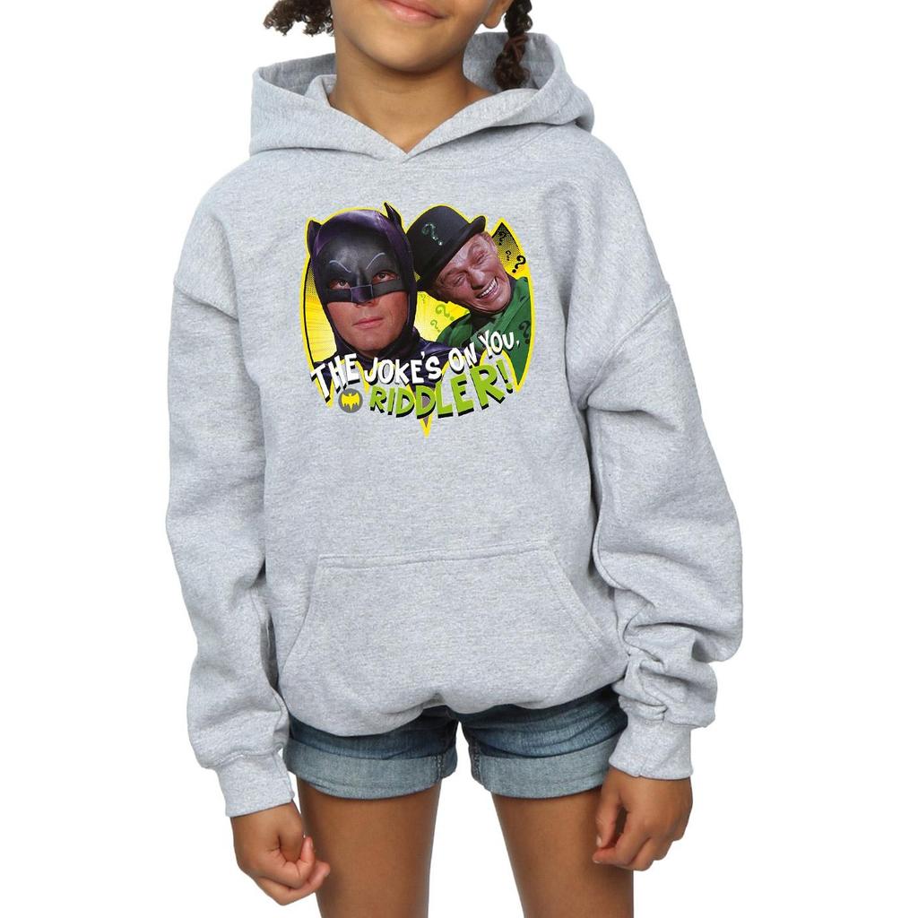 DC Comics Girls Batman TV Series The Riddler Joke Hoodie