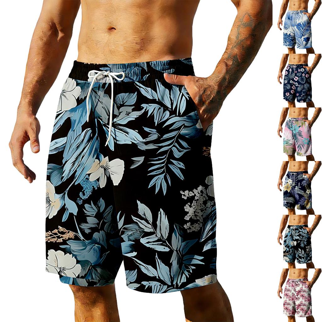 Men's Summer Hawaiian Shorts