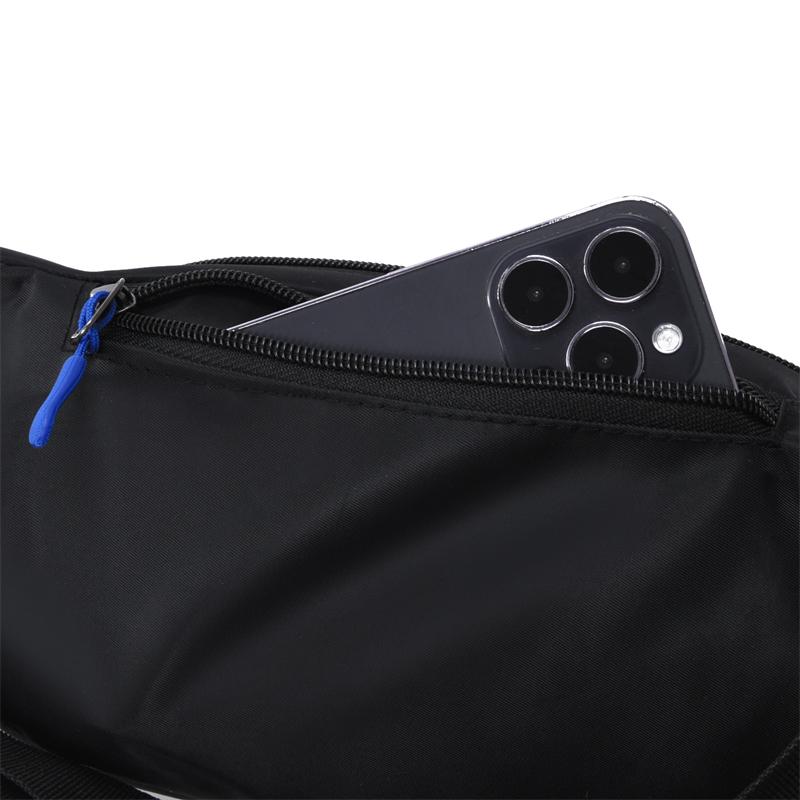 Anti-Theft Men's Waist Bag - Slim Fit Fanny Pack, Waterproof Sports Phone Pouch, Multi-Layer Secure Bum Bag for Running & Travel