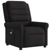 Massage Chair Black Fabric