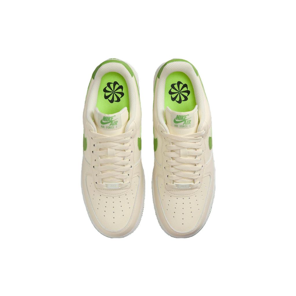 New Nike Air Force 1 Low Next Nature Coconut Milk/Green DV3808-102