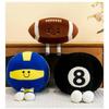 Latest Football, Basketball, Rugby Doll Kawaii Plush Toy Doll Cartoon Anime Cute Children's Birthday Gift Doll Christmas