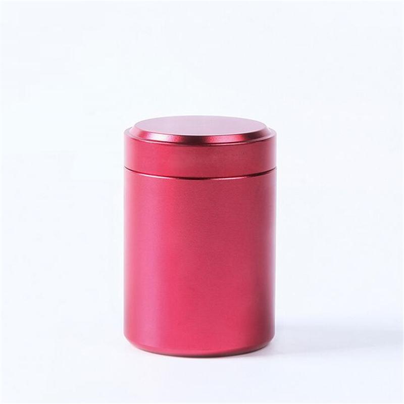 Mini Metal Box jewelry Storage Box Stainless Steel Tea Can Small Travel Portable Container Jar Sugar Bowl Coffee Caddy Organizer