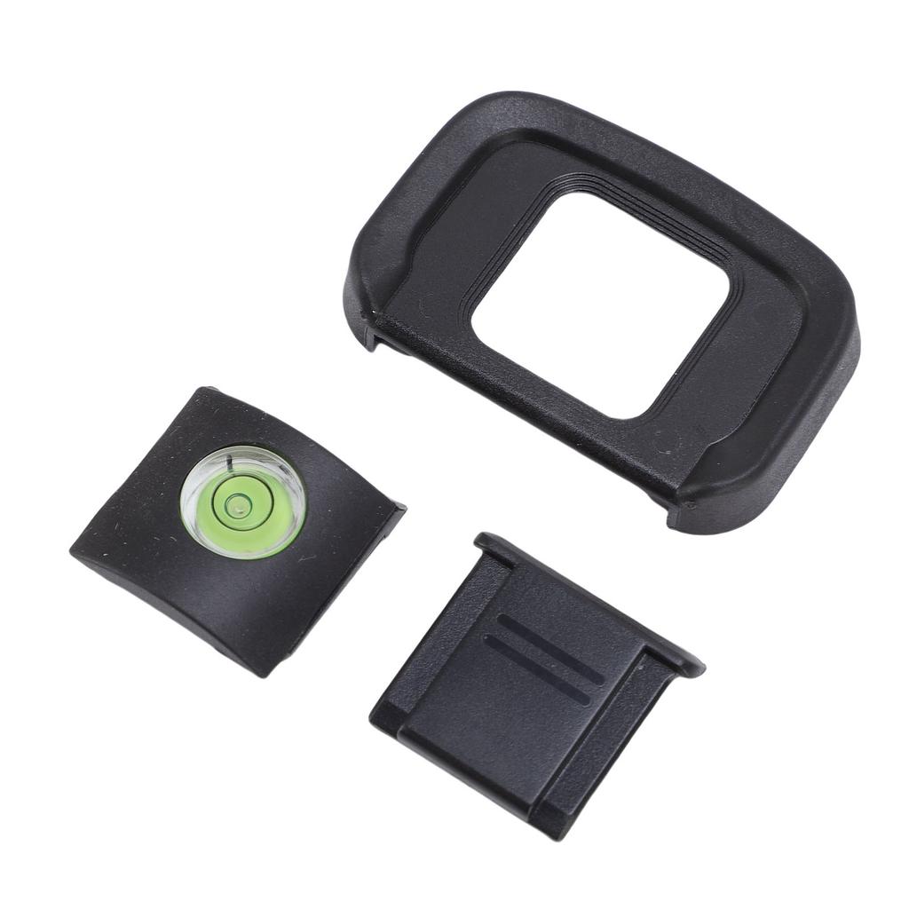 3 In 1 Eyecup Hot Shoe Cover Bubble Level Set Replacement for Nikon Z50 Mirrorless Camera
