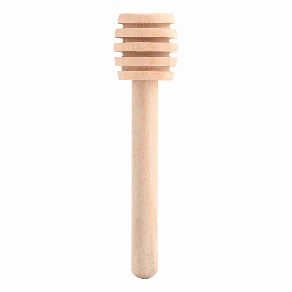 50Pcs Set Household Wooden Mini Jam Honey Dipper Jar Dispensing Collecting Stirring Rod Stick