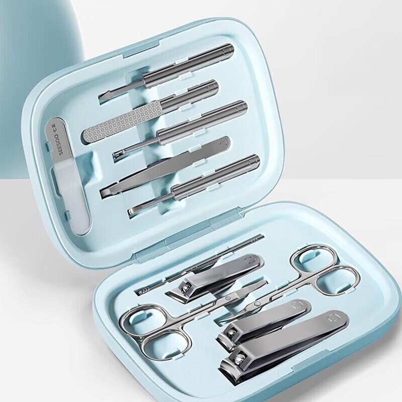 SEESOO 12-Piece Nail Clipper Set