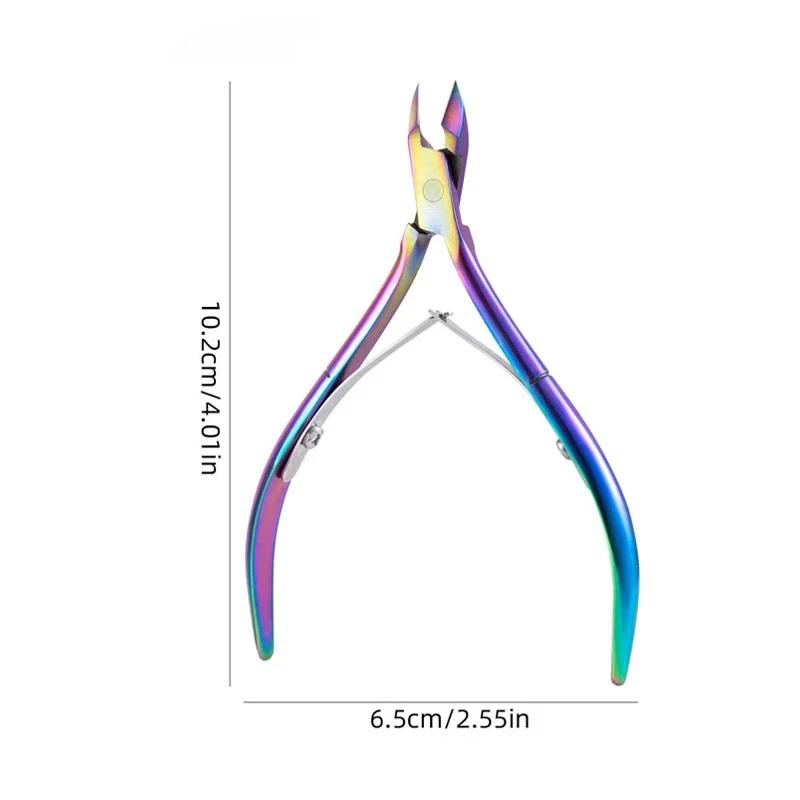 Nail Cuticle Nipper Trimming Dead Skin Remover Stainless Steel Pedicure Cutter Cuticle Scissors Plier Nail Art Manicure Tools