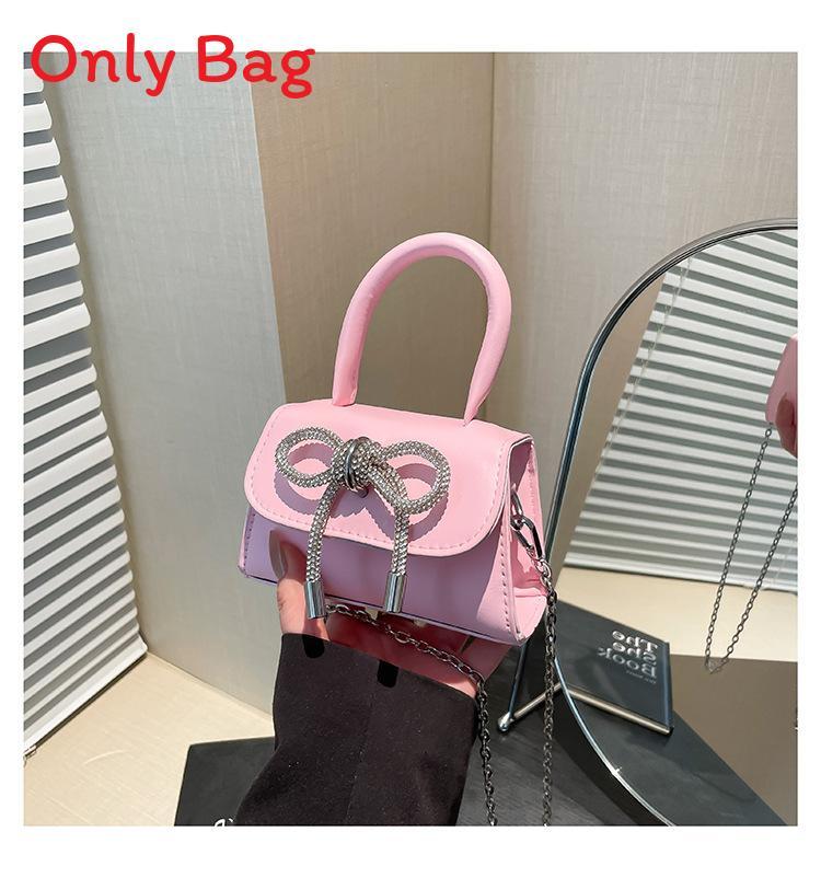Fashion Korean Style Small Pu Handbag With Top Handle For Daily Casual Use