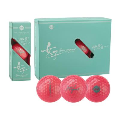 Kasco Golfball Zeus Impact 3 Pearl Pink Damen