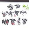 Gothic Flying Dragon DIY Drip Alloy Pendant Accessories
