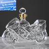 Vintage motocyklová karafa na whisky 750ML skleněná láhev na alkohol, unikátní dekorace na alkohol do baru a na párty
