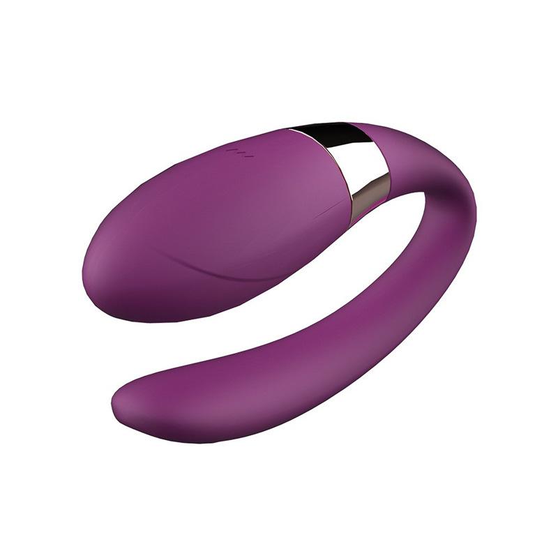 Jielin Bezdrátový vibrační masážní přístroj ve tvaru U pro páry