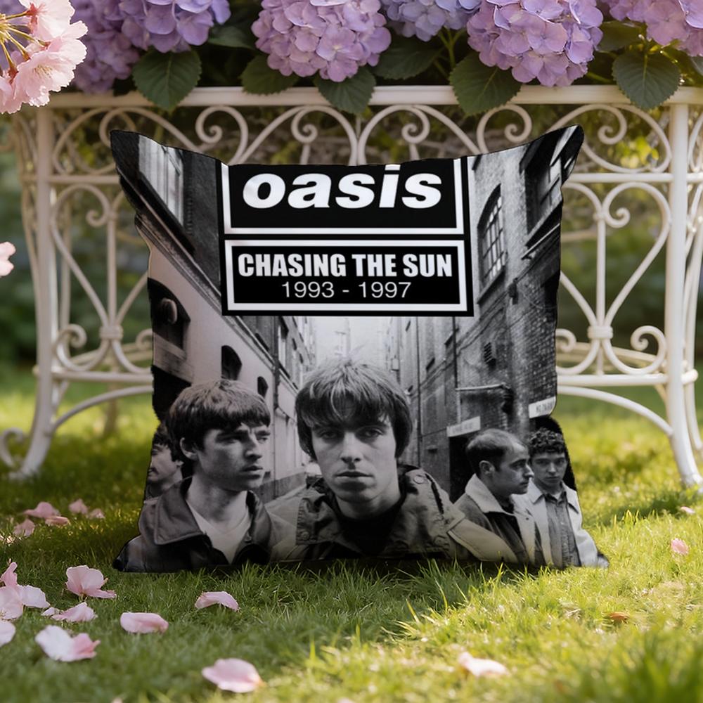 Band Cool O-OasisS Cushion Cover Home & Car Dual-Scene Pillow Cover: Reversible for Premium Comfort