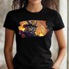 T-Shirt Frauen Eule Als Feuerwehrmann Motiv Baumwolle Größe XS Bis 3XLWird In Neuem Fenster Oder Tab Geöffnet
