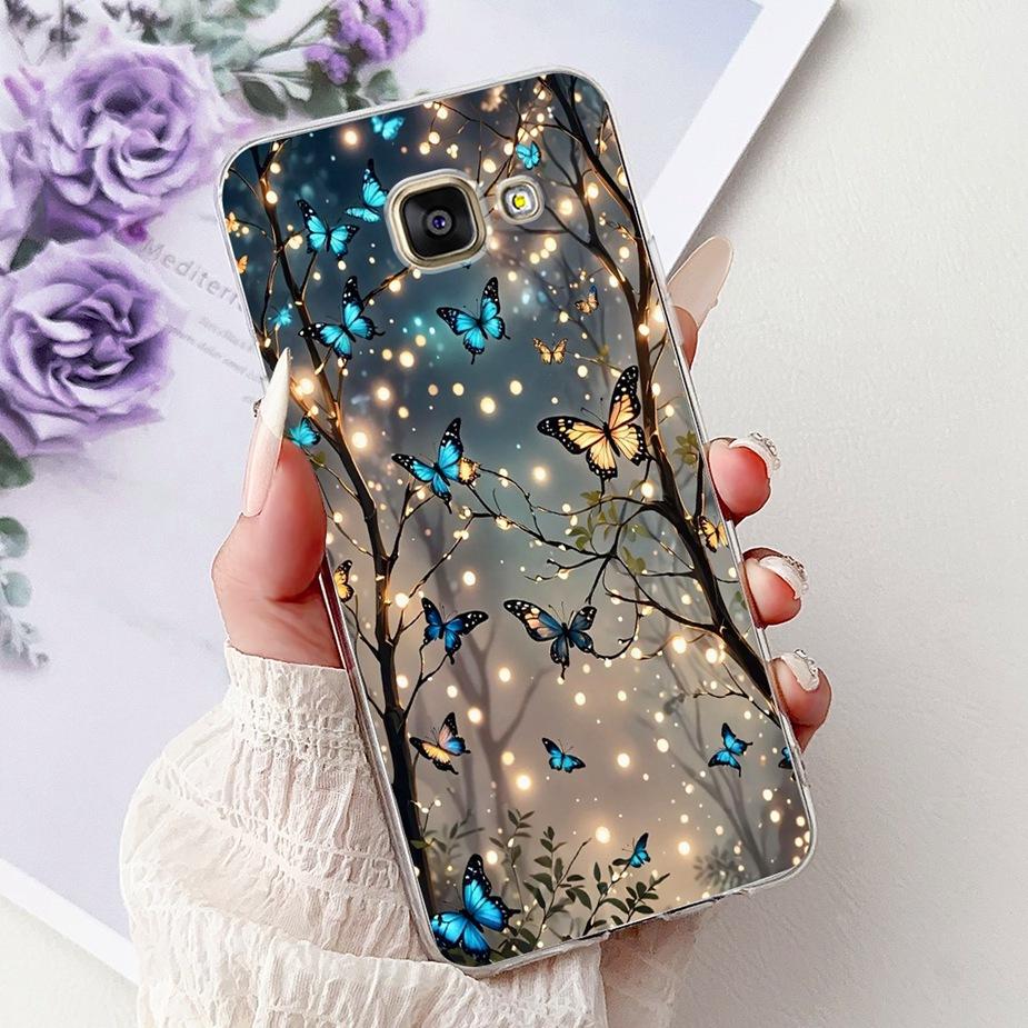 Für Samsung Galaxy A5 2016 2017 Hülle SM-A510F SM-A520F Stilvolle Bemalte Abdeckung Weiche Silikonhüllen Für Samsung A5 2017 2016 Fundas