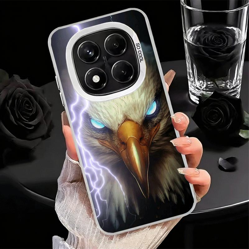 Bald Eagle Cool Soft Phone Case for Samsung Galaxy S24 S25 FE S26 Edge S23 Ultra S22 Plus S21 + Shockproof Cover Back Shell