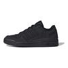 adidas Originals Forum Vollnarbenleder TPU Bequeme Schlichte Low-Top Skate-Schuhe Herren Sneaker Schwarz ID0990