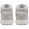 New Jordan Air Jordan 1 Anti Slip Wear Resistant Mid Top Children's Basketball Shoes Gray Teenagers FQ8088-002