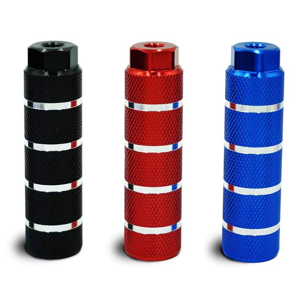 Zinc Zinc Alloy Anti-Skid BMX Pegs 3/8'' Axle Bicycle Pedals Cycling Stunt Pegs Bike Pegs Bike Footrest Lever