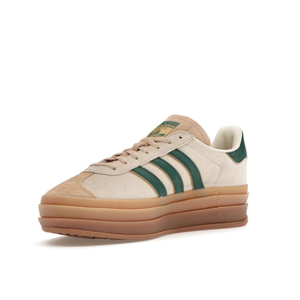Adidas Gazelle Bold Cream Collegiate Green Dámské Tenisky Krémově-Bílá Magic-Béžová ID7056
