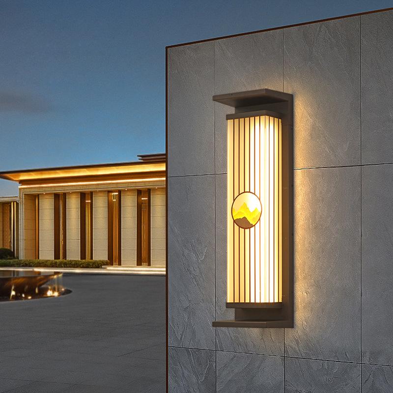 Solar Italian-Style Courtyard Wall Light – Waterproof, No Wiring Needed
