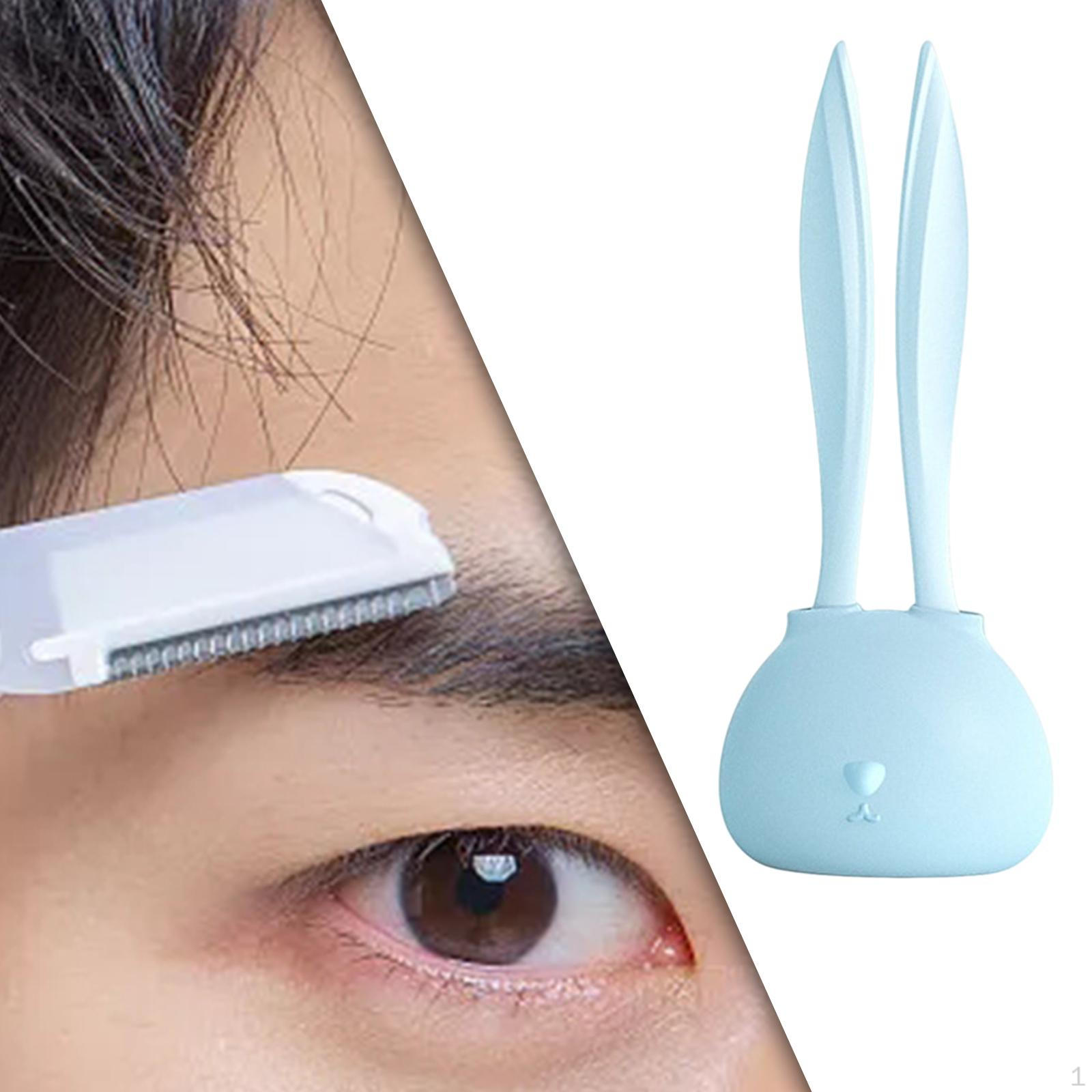 

2x Manual Eyebrow Shaper Exfoliating Detailing Groomer for Home Legs Salon