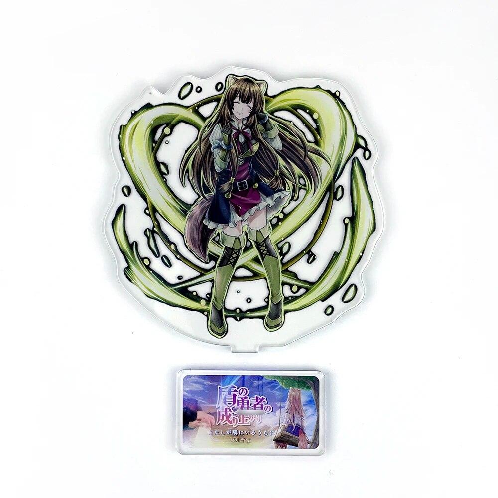 Tate No Yuusha No Nariagari Naofumi Iwatani Raphtalia Acrylic Stand Standee Toy Figure