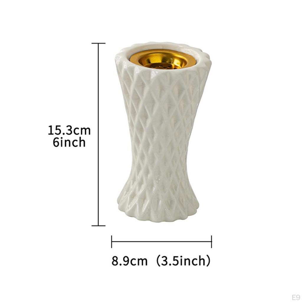 Candle Holder Decorative Crafts Stand Candlestick for Fireplace Mantel,