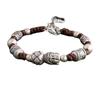 Handmade Double-Sided Buddha Bracelet: Versatile Retro Ethnic Style for Men & Women