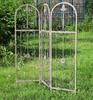European Wrought Iron Trellis & Flower Stand for Garden
