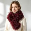 Neck Protection Imitation Wool Scarf Solid Color Neck Warmer Scarf Soft Women's Scarf  Winter
