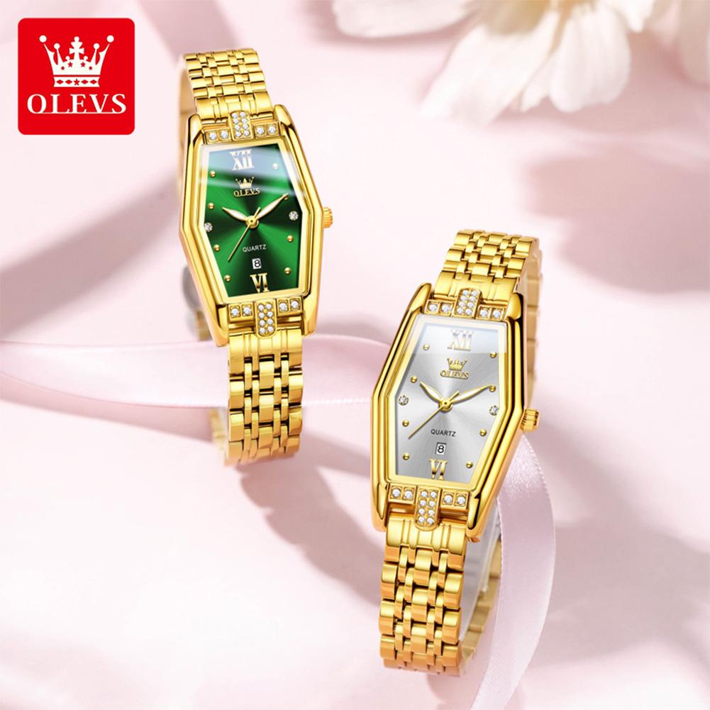 Elegant Women Watches Fashion Quartz Watches Waterproof Luminous Stainless Steel Wristwatch Gifts