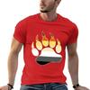New Arrival Summer Vintage Fashion Style Vintage Funnys Sweat Oversized T Shirts for Men Gay Bears Pride Flag Bear Paw T-Shirt