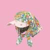 French Retro Style, Monet's Garden, Headscarf, Hat, Women, Sun Protection, Triangular Scarf, Duckbill Cap