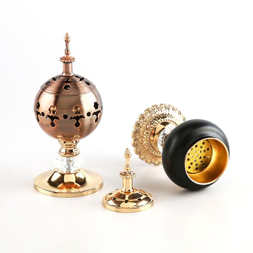Fragrance Desktop Retro Iron Art Vintage Censer Rack Incesence Stick Holder Ornament Incense Holder