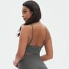 New Seamless Solid Color Camisole Bra, Sexy And Beautiful Back Sports Bra, Running And Fitness Yoga Vest